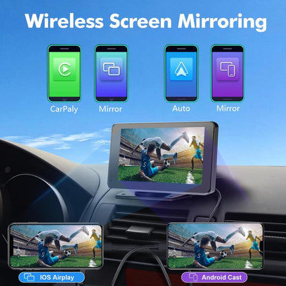 2026 Upgraded Wireless CarPlay Screen for Andriod & Iphone : The Ultimate Portable Car Play Adapter for Seamless In-Car Entertainment