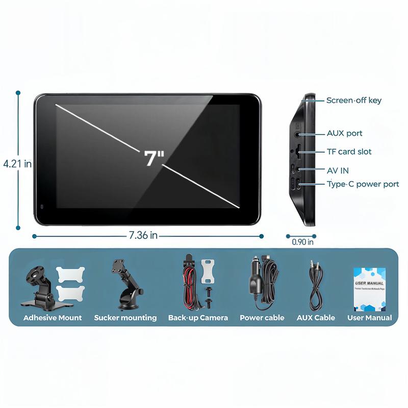 2026 Upgraded Wireless CarPlay Screen for Andriod & Iphone : The Ultimate Portable Car Play Adapter for Seamless In-Car Entertainment