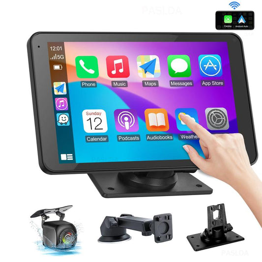 2026 Upgraded Wireless CarPlay Screen for Andriod & Iphone : The Ultimate Portable Car Play Adapter for Seamless In-Car Entertainment